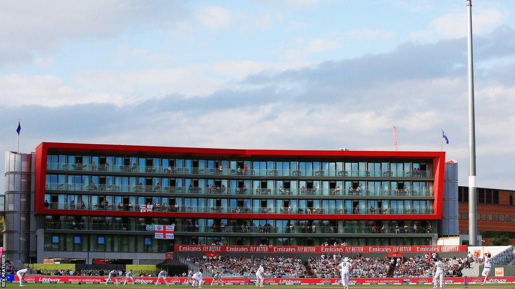 Old Trafford cricket ground during England v South Africa