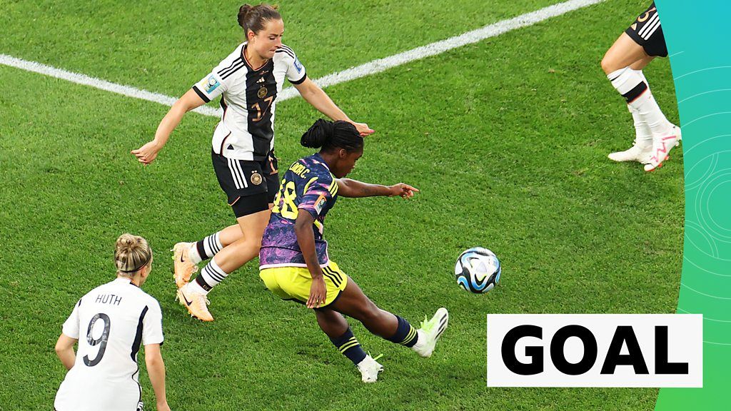 Women's World Cup 2023: Colombia's Linda Caicedo opens scoring against Germany