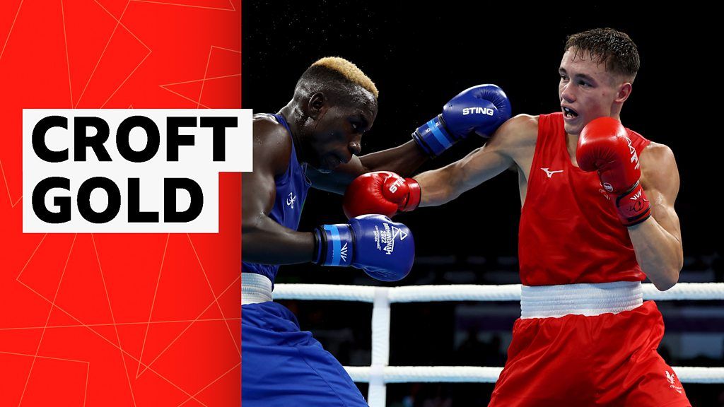 Commonwealth Games: Ioan Croft wins gold in welterweight final for Wales