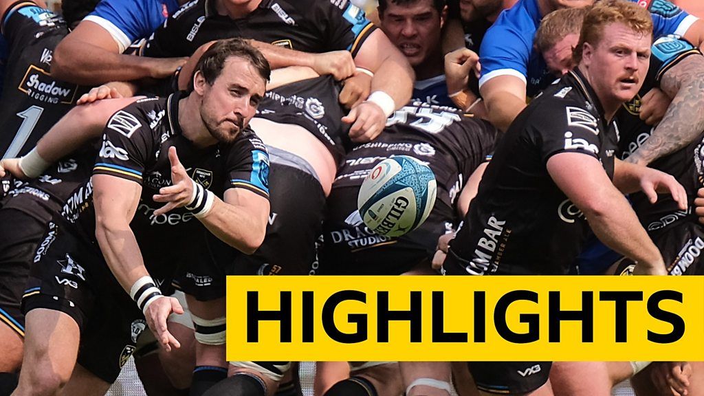 United Rugby Championship highlights Stormers 3426 Dragons BBC Sport