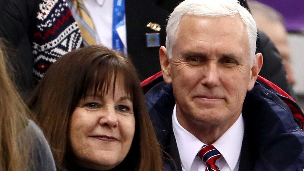 Pence and his wife