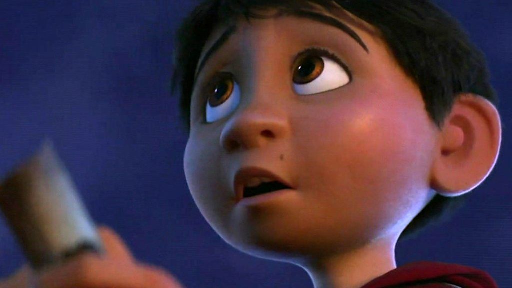 Miguel in a scene from Disney's Coco