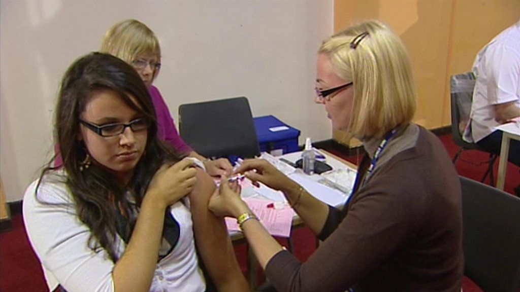 Secondary school-age girls in Scotland are offered the vaccine