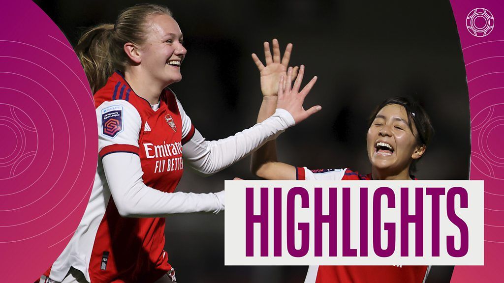Women's Super League: Arsenal extend lead with 4-0 win over Leicester
