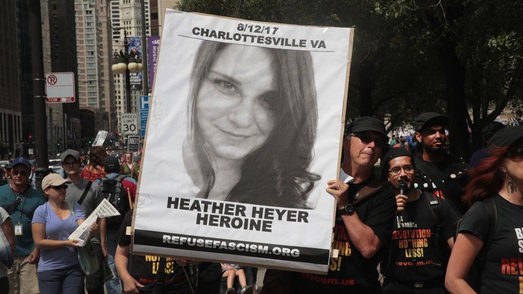 Heather Heyer banner