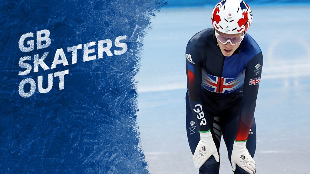 Winter Olympics: GB speed skating trio fail to qualify from heats