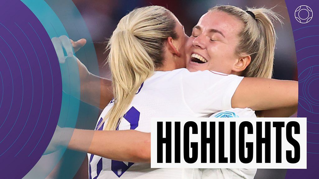 Euro 2022: England comfortably beat Northern Ireland 5-0 - highlights