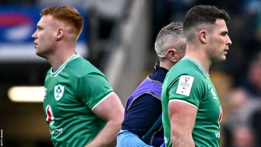 Six Nations 2024: Ireland's Ciaran Frawley and Calvin Nash 'on track ...