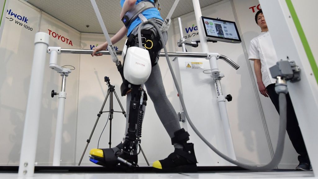 Toyota develops robotic leg braces for older people