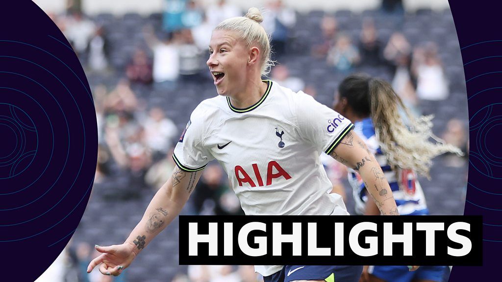 Reading WSL survival hopes in doubt after Spurs defeat