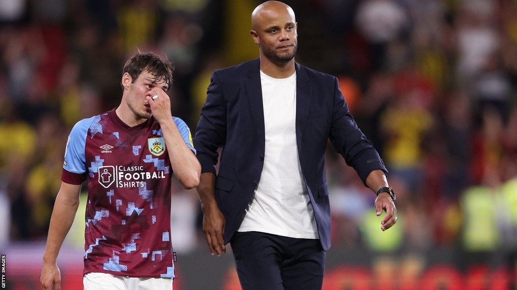Connor Roberts (left) and Vincent Kompany