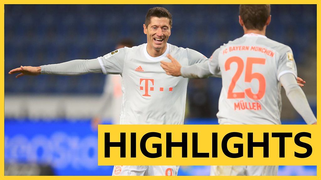 Bundesliga: Robert Lewandowski Hits Double As Bayern Munich Thrash ...