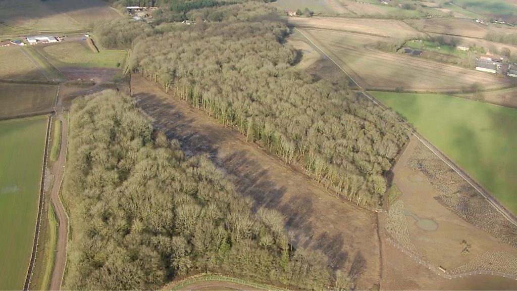 New aerial photographs of England 'unlock mysteries of past' - BBC News