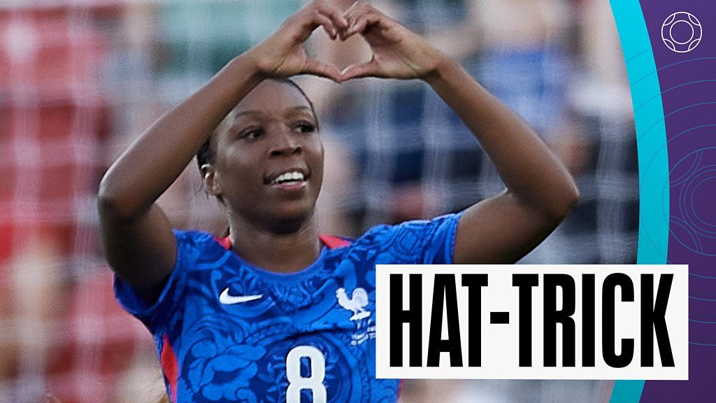 Euro 2022: France's Grace Geyoro nets first-half hat-trick against Italy