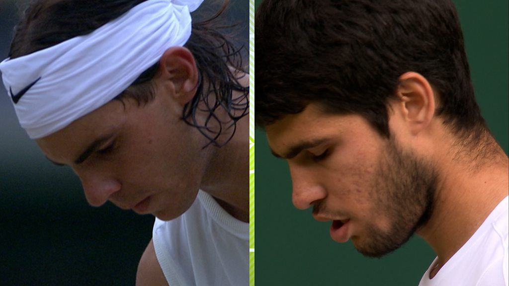 From 2008-2023: How Nadal & Alcaraz won Wimbledon