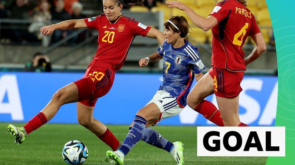 Women's World Cup 2023: Hinata Miyazawa's superb finish gives Japan lead against Spain