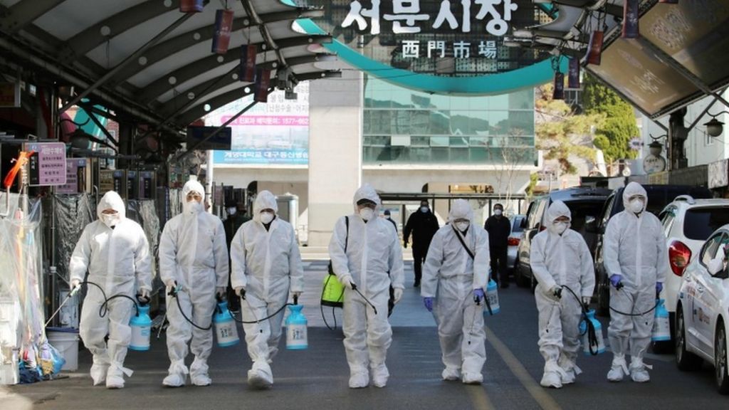 Coronavirus: South Korea declares highest alert as infections ...
