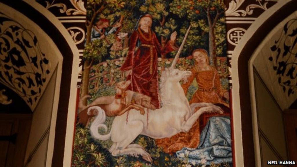 Ancient unicorn tapestries recreated at Stirling Castle BBC News