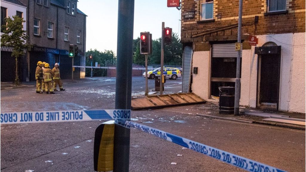 Arson attack at fast food outlet in south Belfast