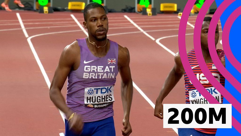 World Athletics Championships 2023 Great Britain's Zharnel Hughes