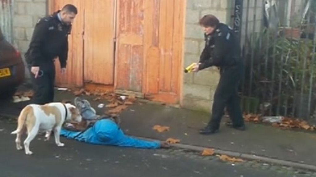 Judah Adunbi was Tasered in the face as officers tried to arrest him