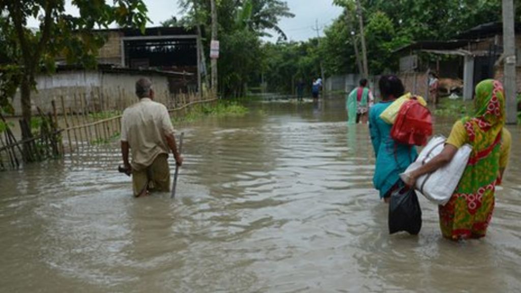 Devastating Floods Hit South Asia - BBC Weather