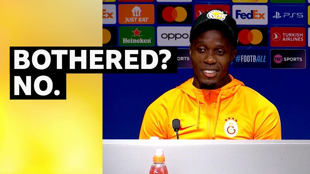 Wilfried Zaha: Galatasaray forward not 'bothered' by his Man Utd past before Champions League game