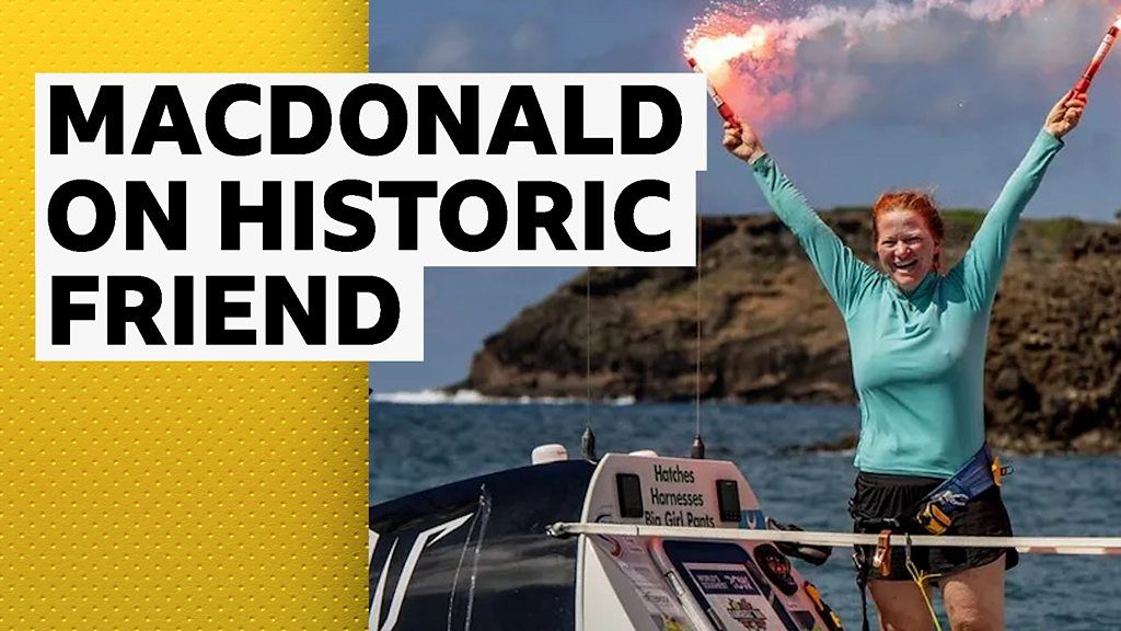 '3,000 miles in 67 days' - singer MacDonald on friend's Atlantic row