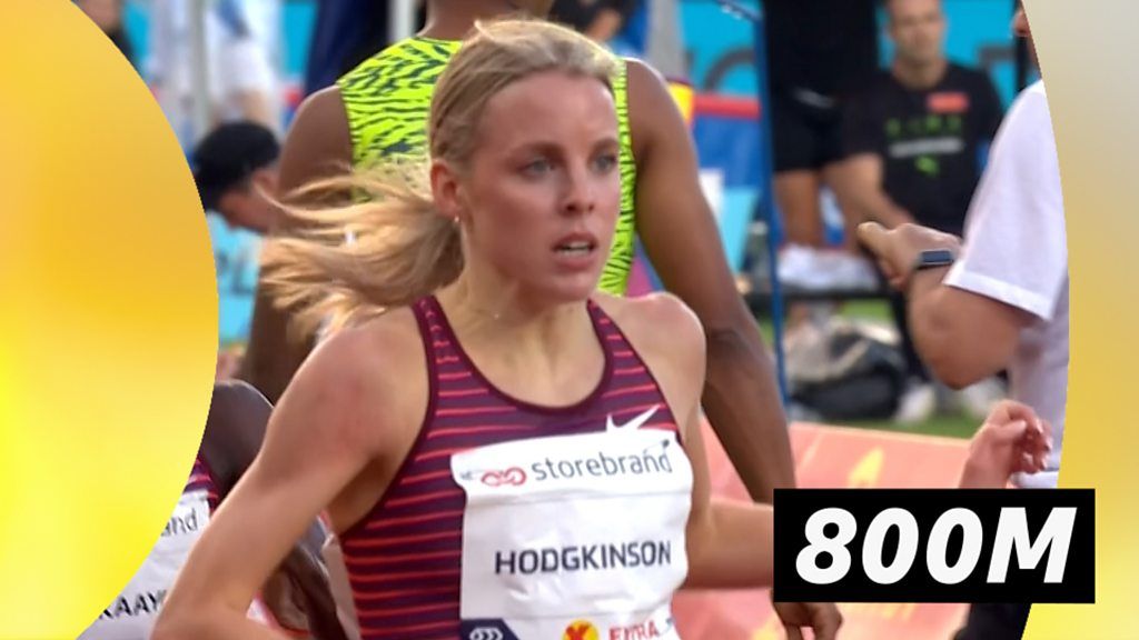 Diamond League Keely Hodgkinson wins 800m in Oslo BBC Sport