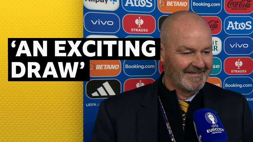 Euro 2024: Steve Clarke reacts to Scotland's draw, including opener with Germany