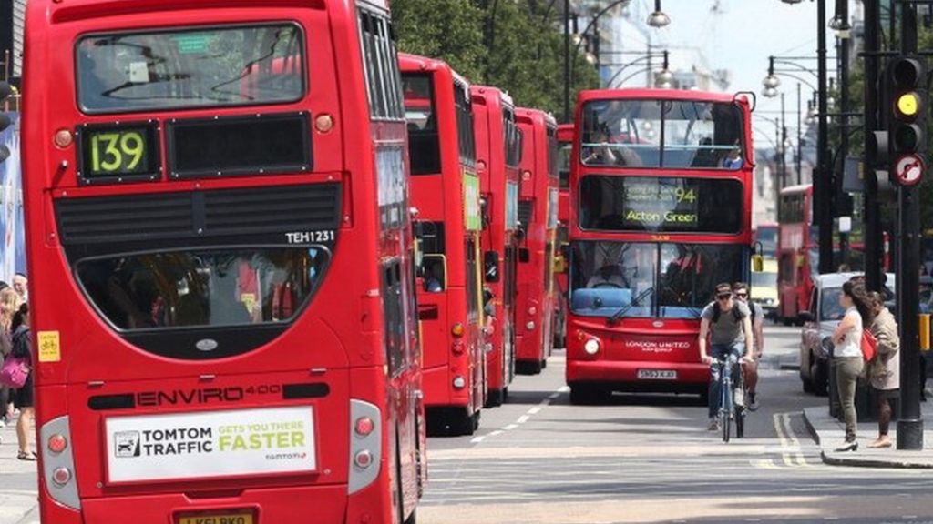 London's Oxford Street bus routes cut by 40
