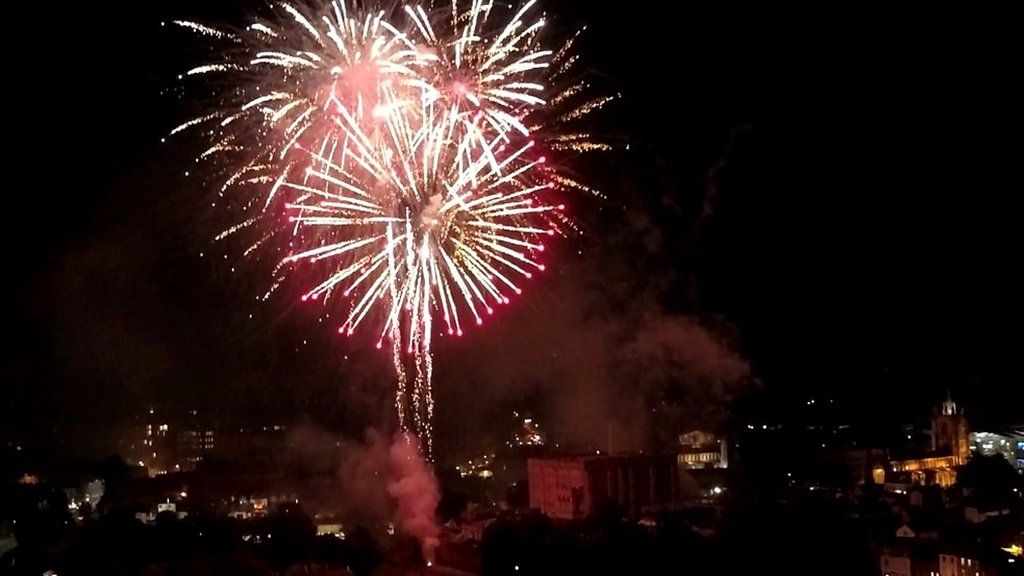 Norwich Lord Mayor's Celebration fireworks