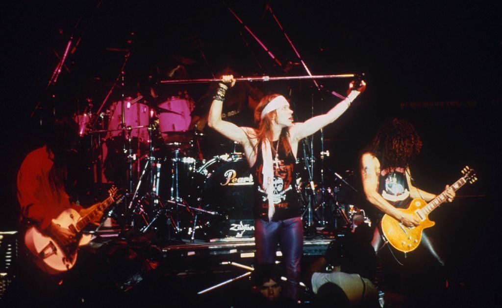 Live on stage, Guns N' Roses CD