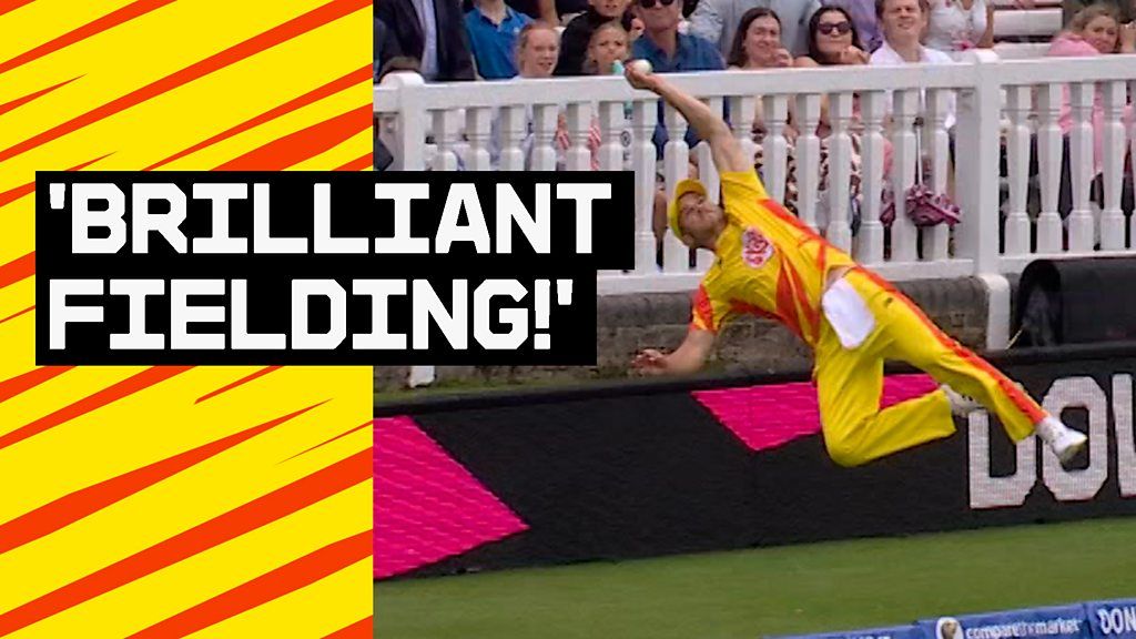 'Unbelievable work' Hain stops six with stunning boundary save