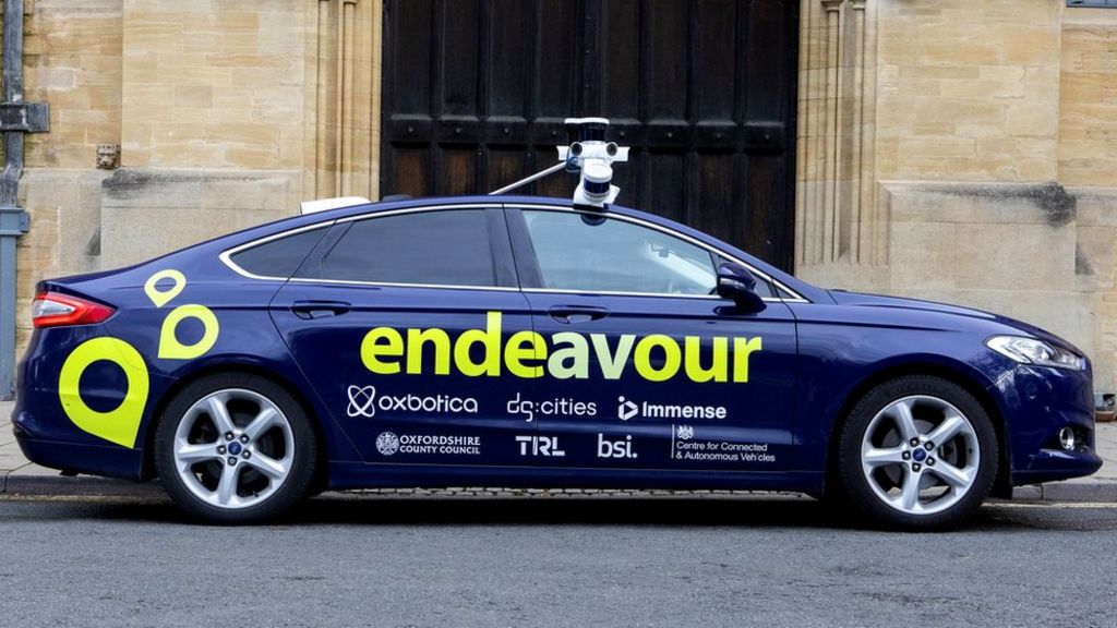 Selfdriving car tests begin on Oxford's roads BBC News