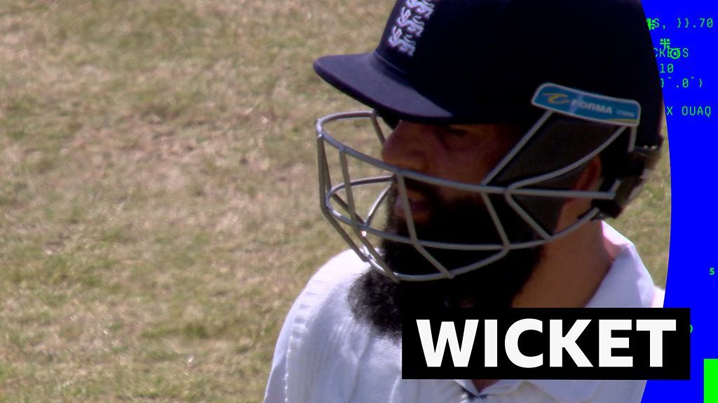 Moeen caught after lucky escape moments before