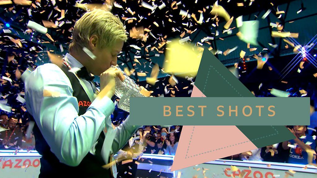 Masters 2022: Watch best shots as Neil Robertson beats Barry Hawkins in final