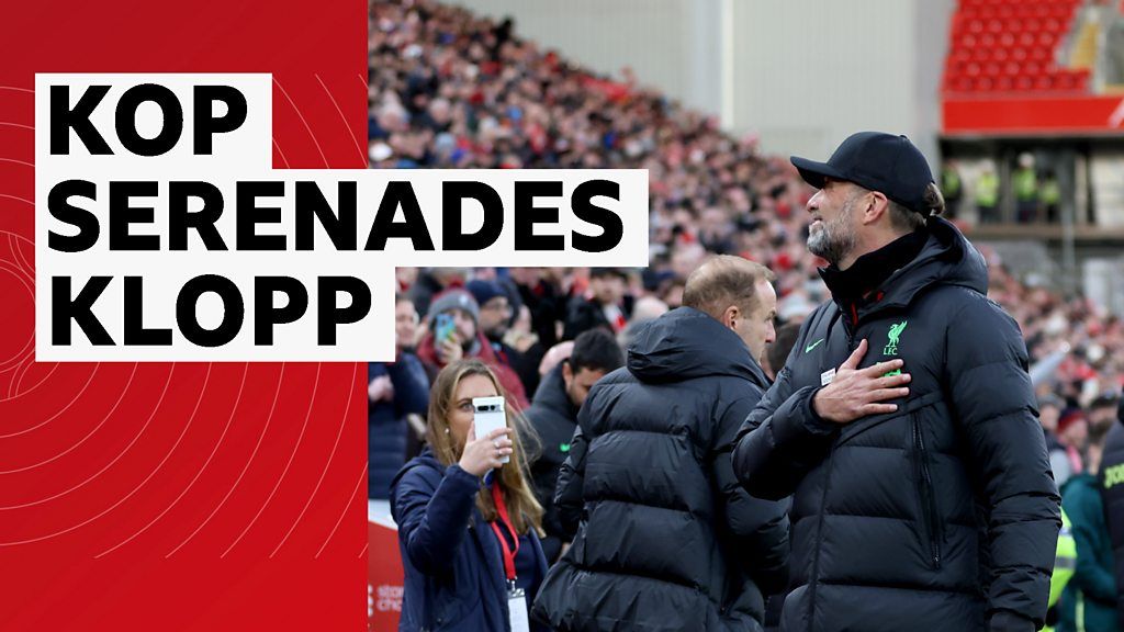 Klopp gets rapturous reception from Liverpool fans