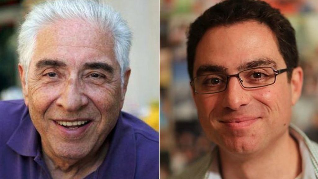 Iranian-American businessman Siamak Namazi (right) and his 81-year-old father Baquer (left)