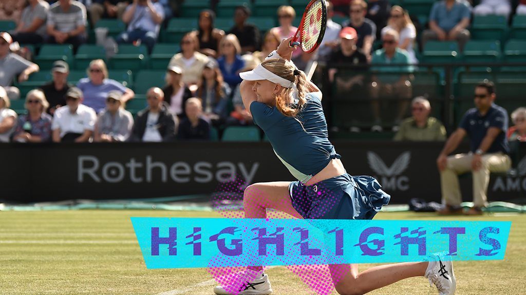 Nottingham Open: Alison Riske ends Harriet Dart run in quarter-finals
