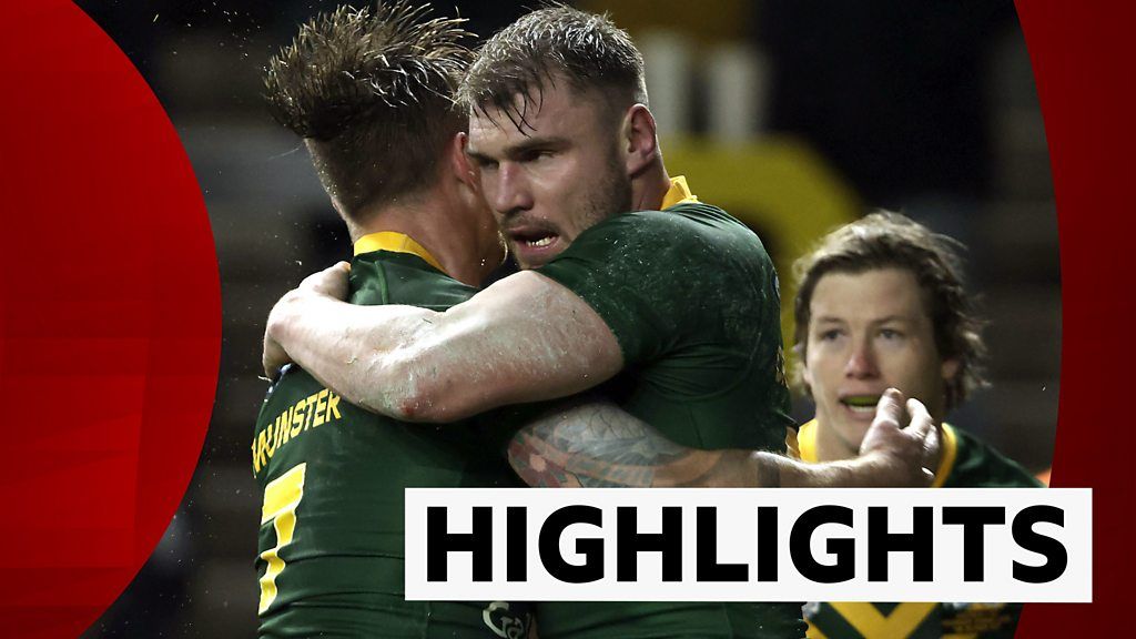 Rugby League World Cup: Australia start World Cup defence by thrashing Fiji