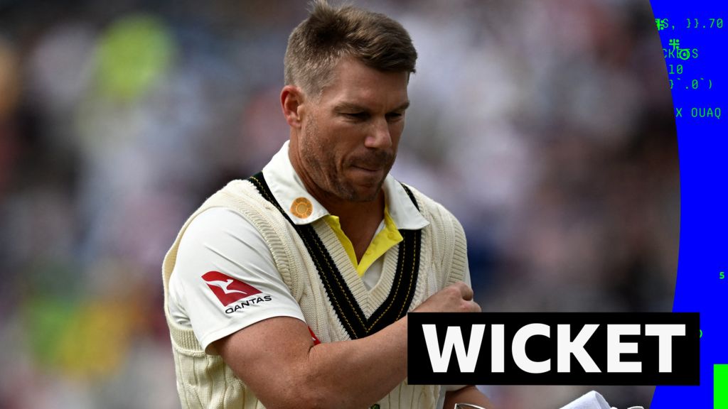 Broad dismisses Warner in first over