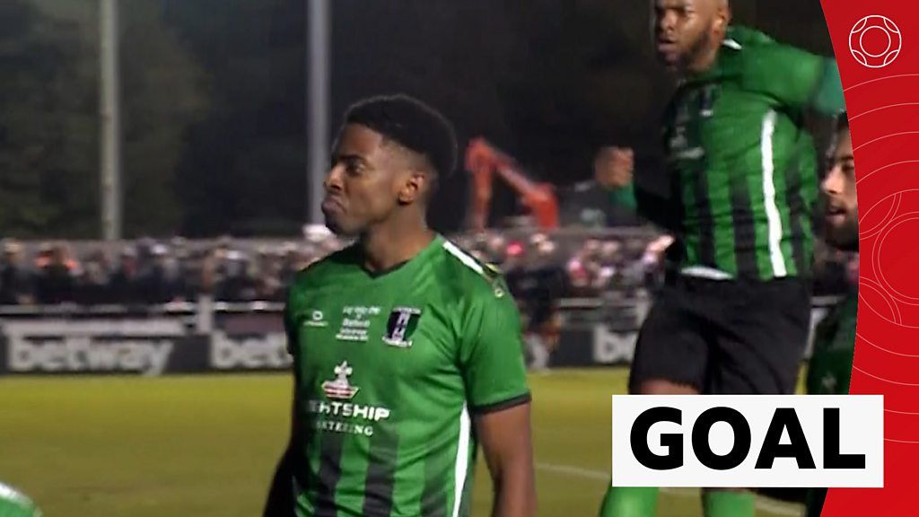 FA Cup 2023: Kyrell Lisbie penalty brings Cray Valley Paper Mills level