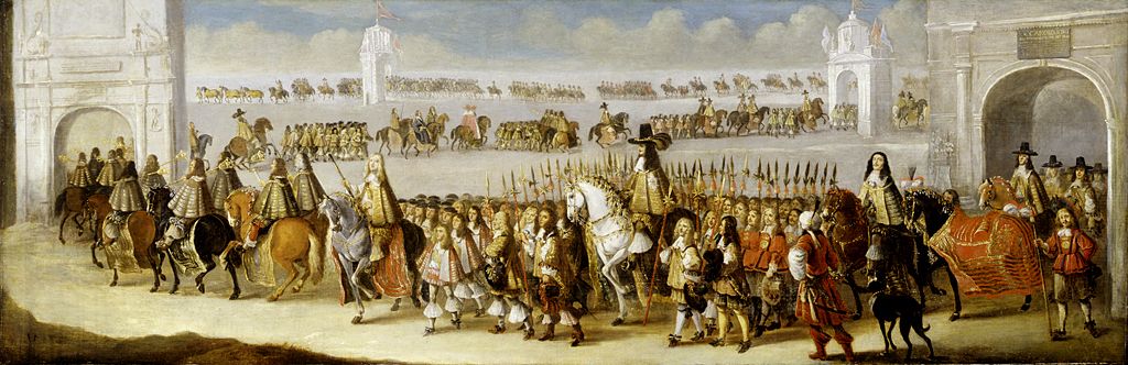 Charles II's cavalcade through the City of London, 22 April 1661, by Dirk Stoop