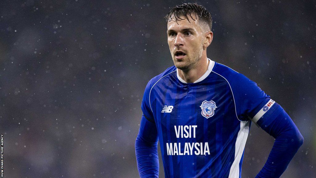Aaron Ramsey in action for Cardiff