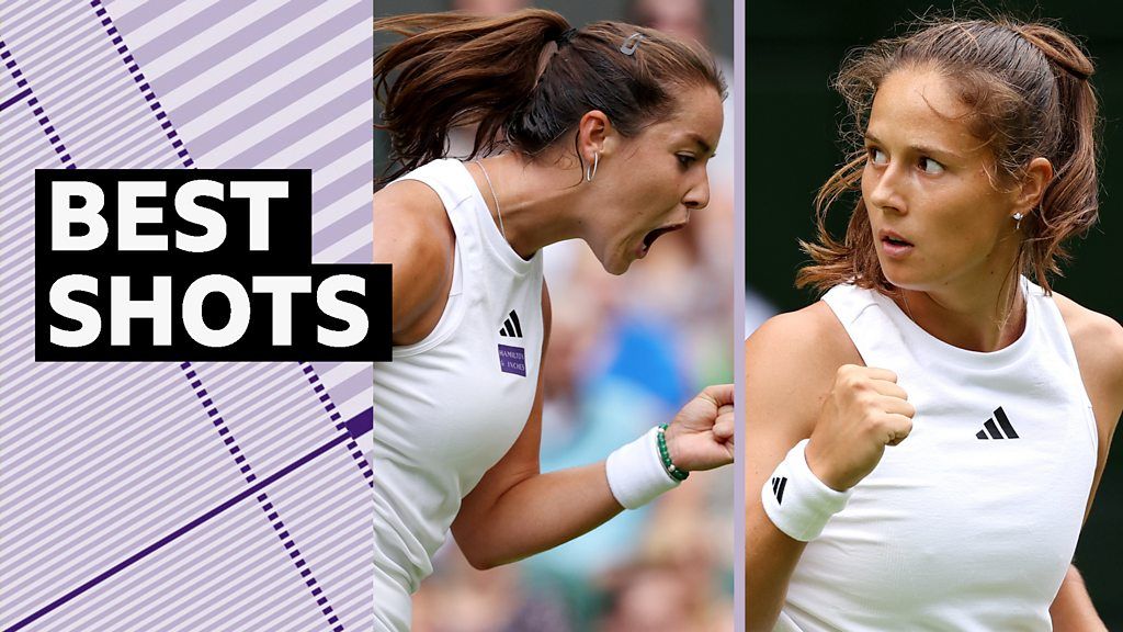Kasatkina 'cruises' past GB's Burrage - best shots
