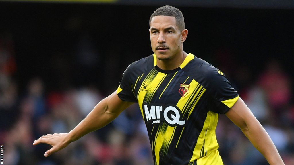 Watford's Jake Livermore in action for the Hornets