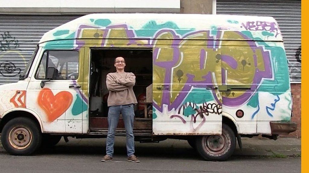 19-year old Tom Bates couldn't afford to rent or buy in Bristol, so he found a compact alternative.