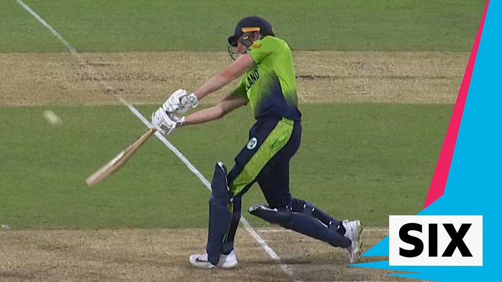 Tucker brings up his 50 with a six off Hazlewood