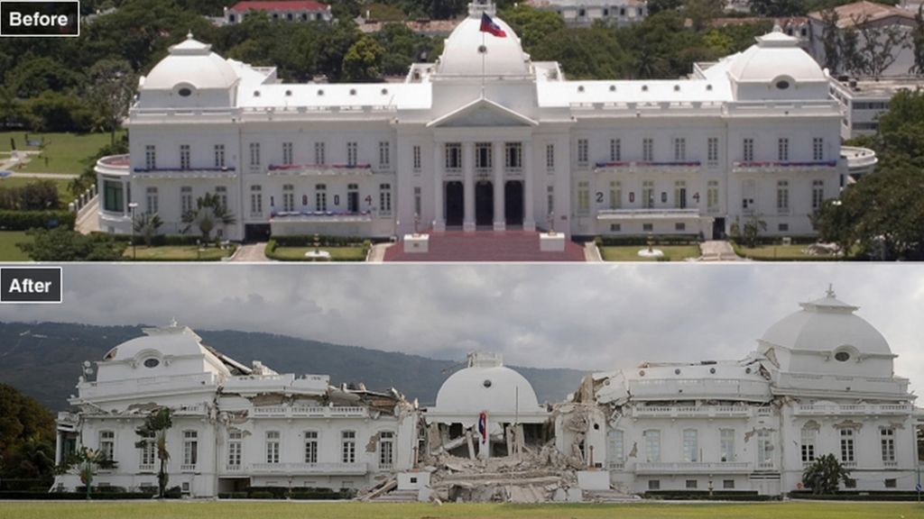 Haiti to rebuild quake-damaged National Palace - BBC News